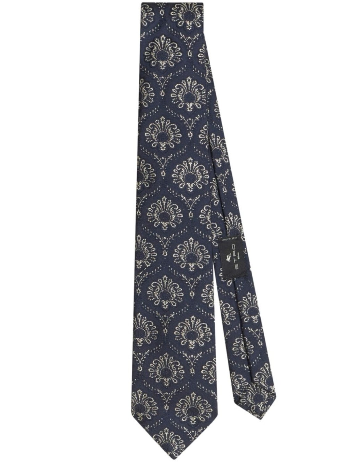 

ETRO жаккардовый галстук из смесового шелка, синий