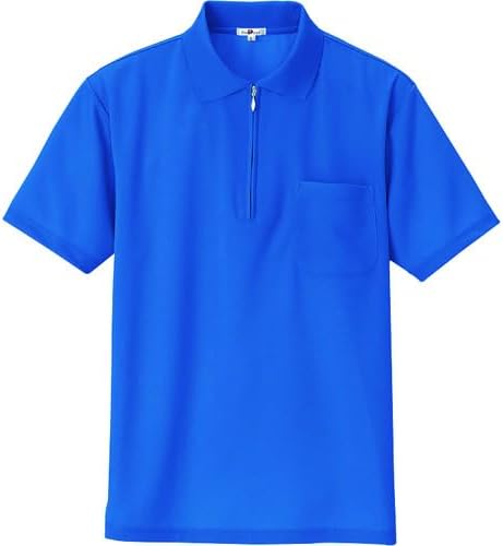 

Футболка-поло Aitos #AZ-10581 с коротким рукавом и застежкой-молнией, быстросохнущая (обеспечивающая прохладу и комфорт) Aitoz, синий