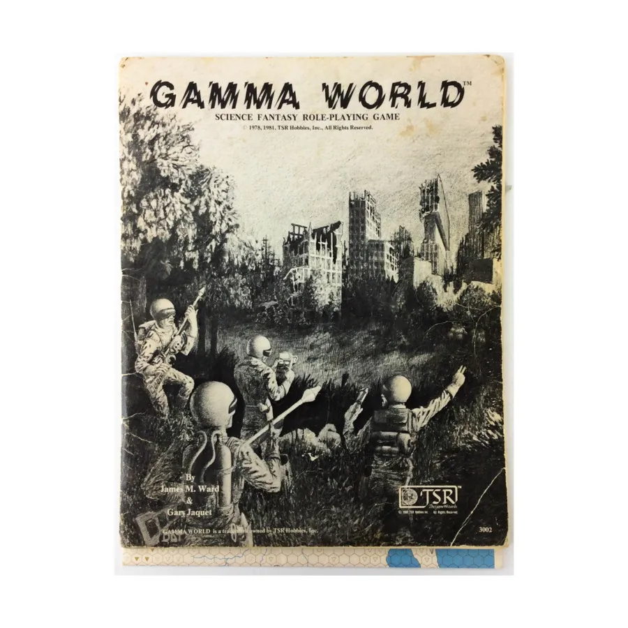 

Gamma World (1-е издание) — только свод правил и карта!, Gamma World