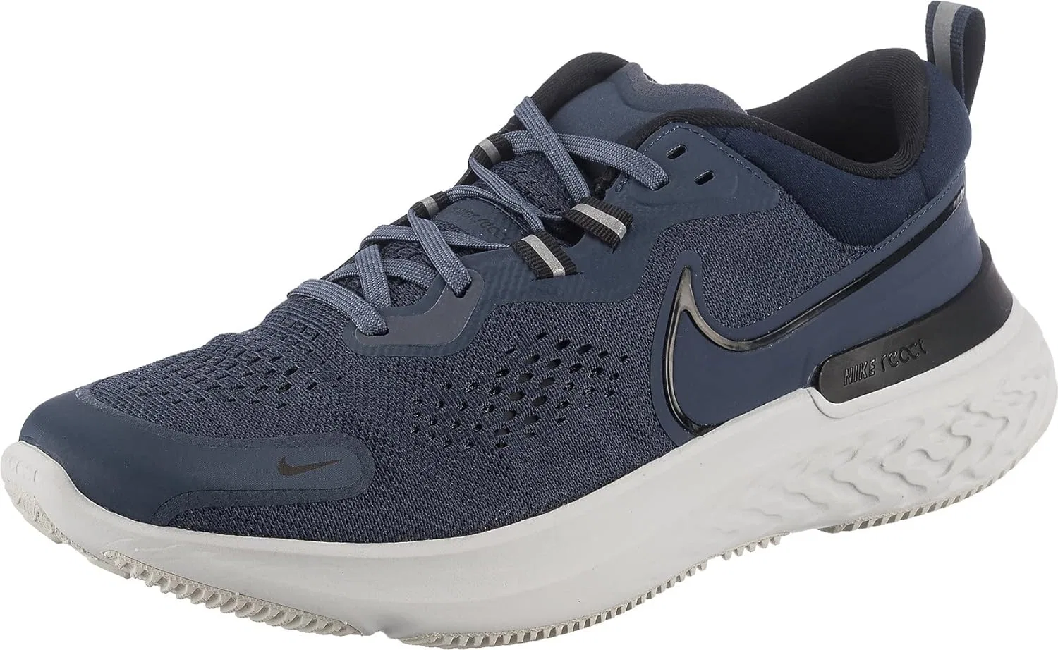 Мужские беговые кроссовки Nike React Miler 2, Platinum Tint Dynamic Turq White