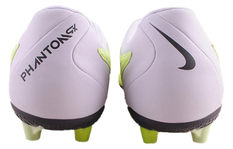 Nike Phantom GX Футбольные бутсы унисекс, Лаймово-зеленый — фото 4