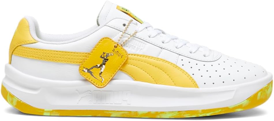 

Мужские кроссовки PUMA Gv Special Op с шнуровкой, повседневные - желтые