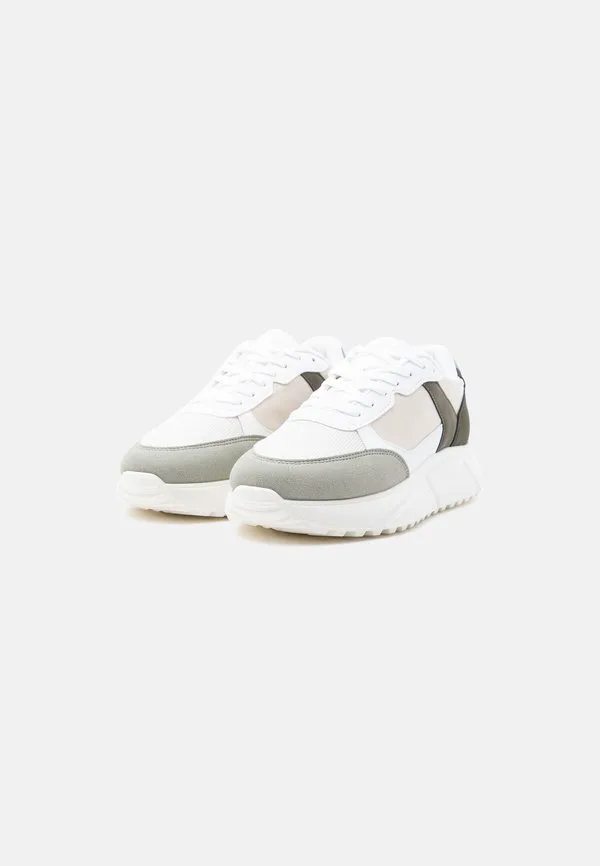 Кроссовки для бега jfwaspire Jack & Jones, White/Seagrass/Bronze Green — фото 2