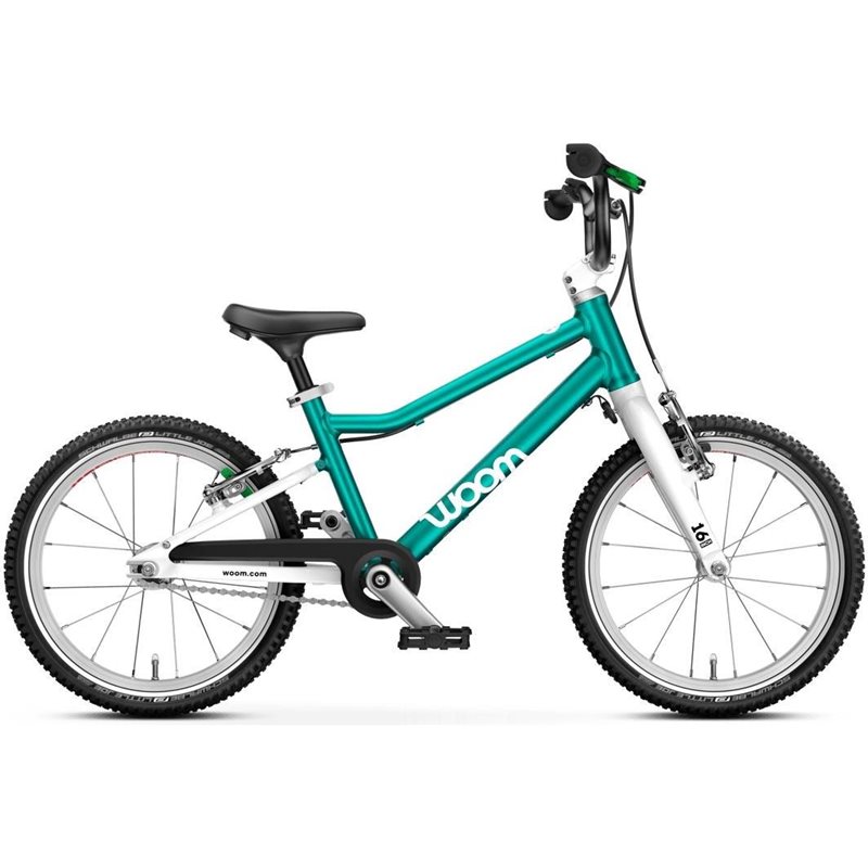 

Детский велосипед Woom Go 3 16", металлик