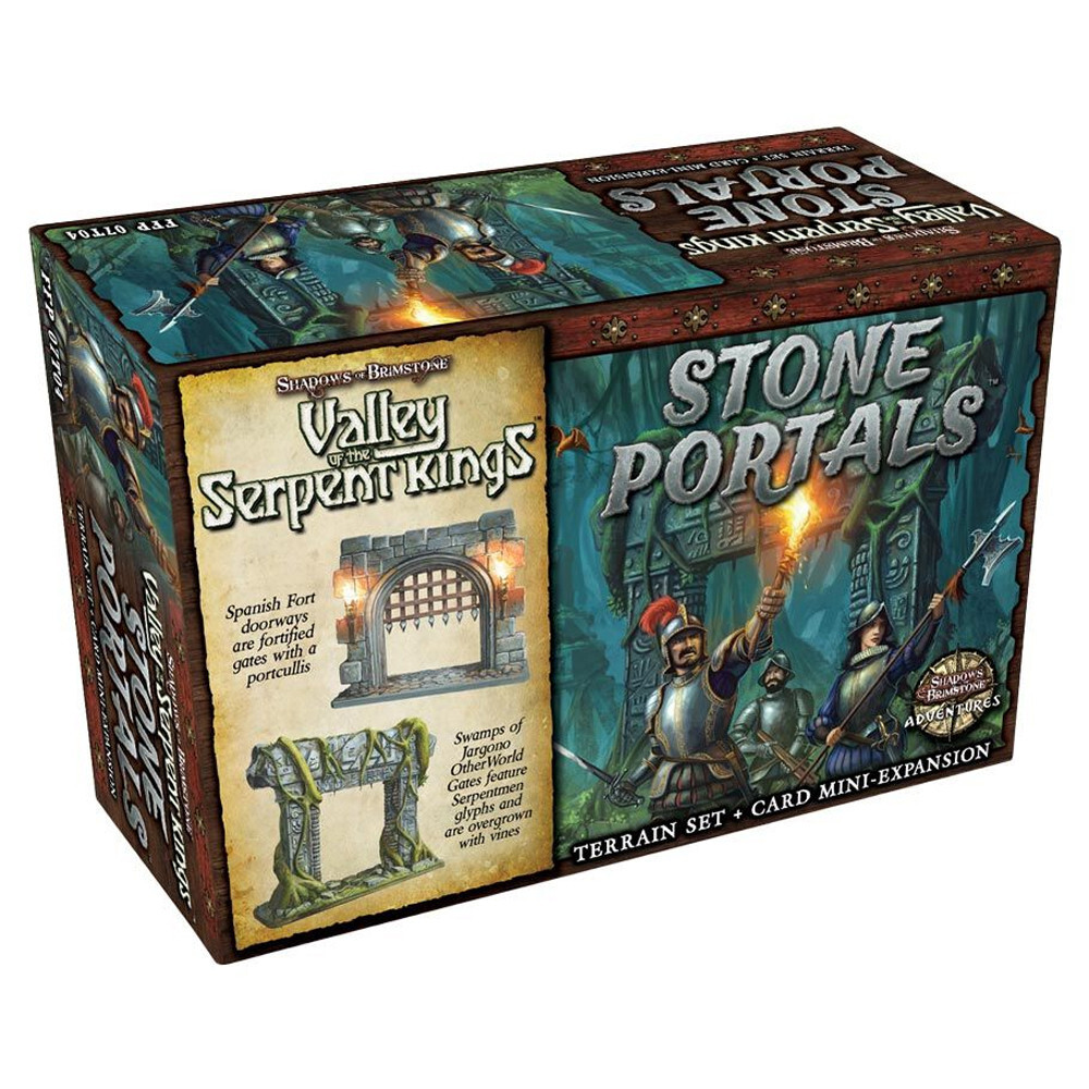

Настольная игра Flying Frog Productions Shadows of Brimstone: Valley of the Serpent Kings - Stone Portals Terrain Set