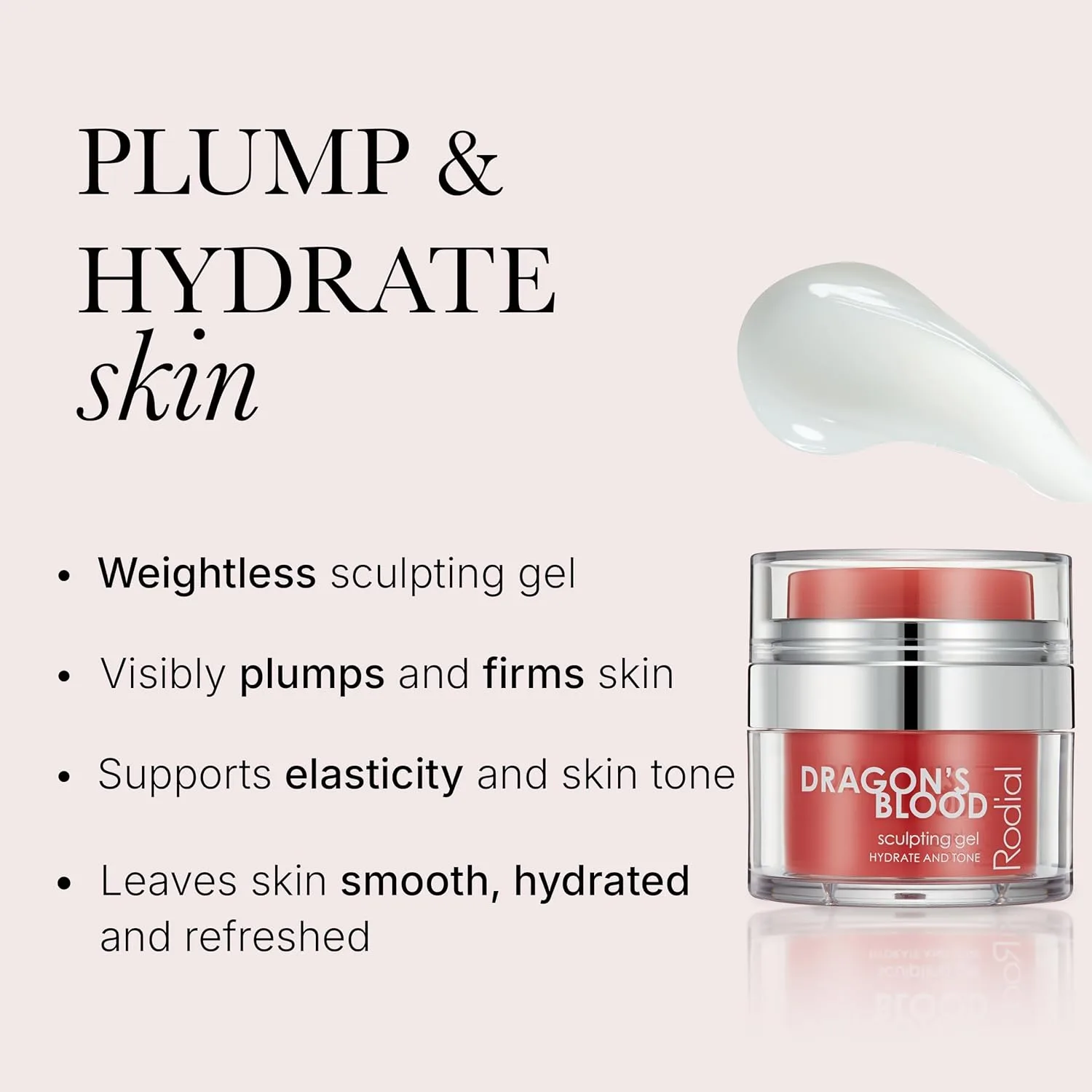 Сыворотка Rodial — Dragon's Blood Sculpting Gel - омолаживающий, ультраувлажняющий , формула геля/крема, 9 мл — фото 2