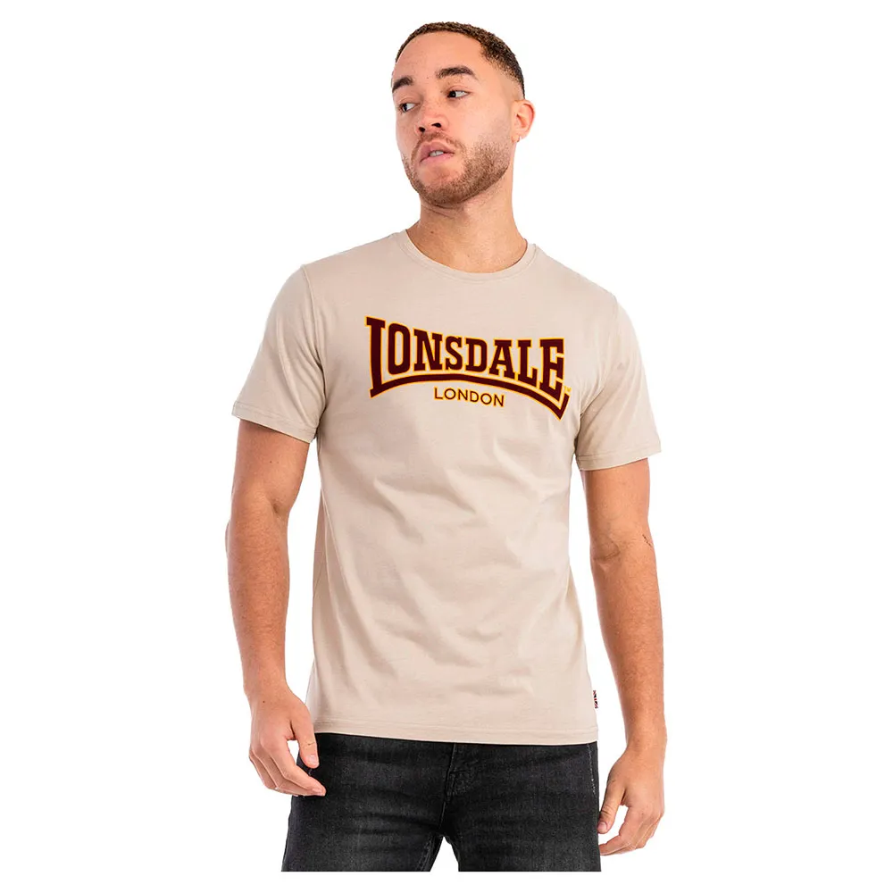 

Футболка с коротким рукавом Lonsdale Classic, бежевый