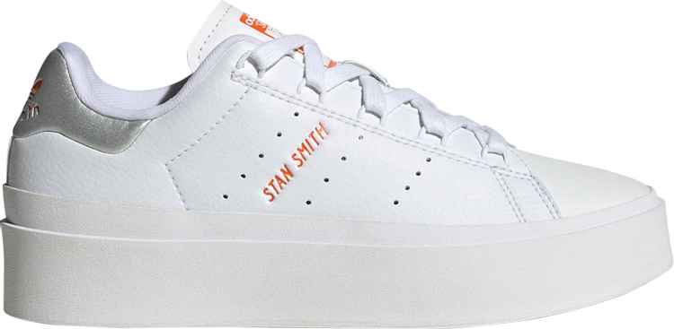 

Кроссовки Wmns Stan Smith Bonega 'White Silver Metallic Orange', белый