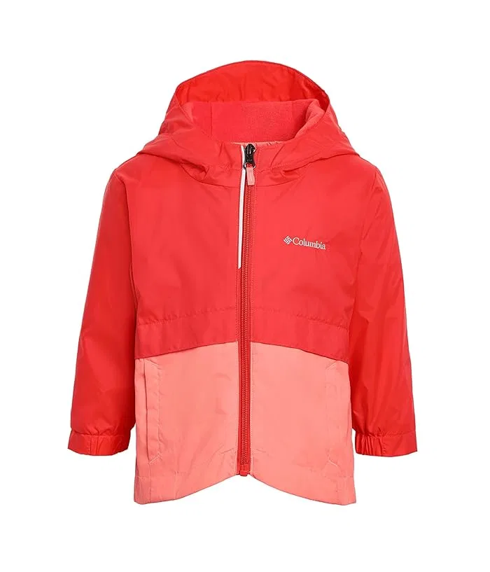 Детская куртка с капюшоном Rain-zilla II Columbia Kids, Poppy Red/Hot Coral