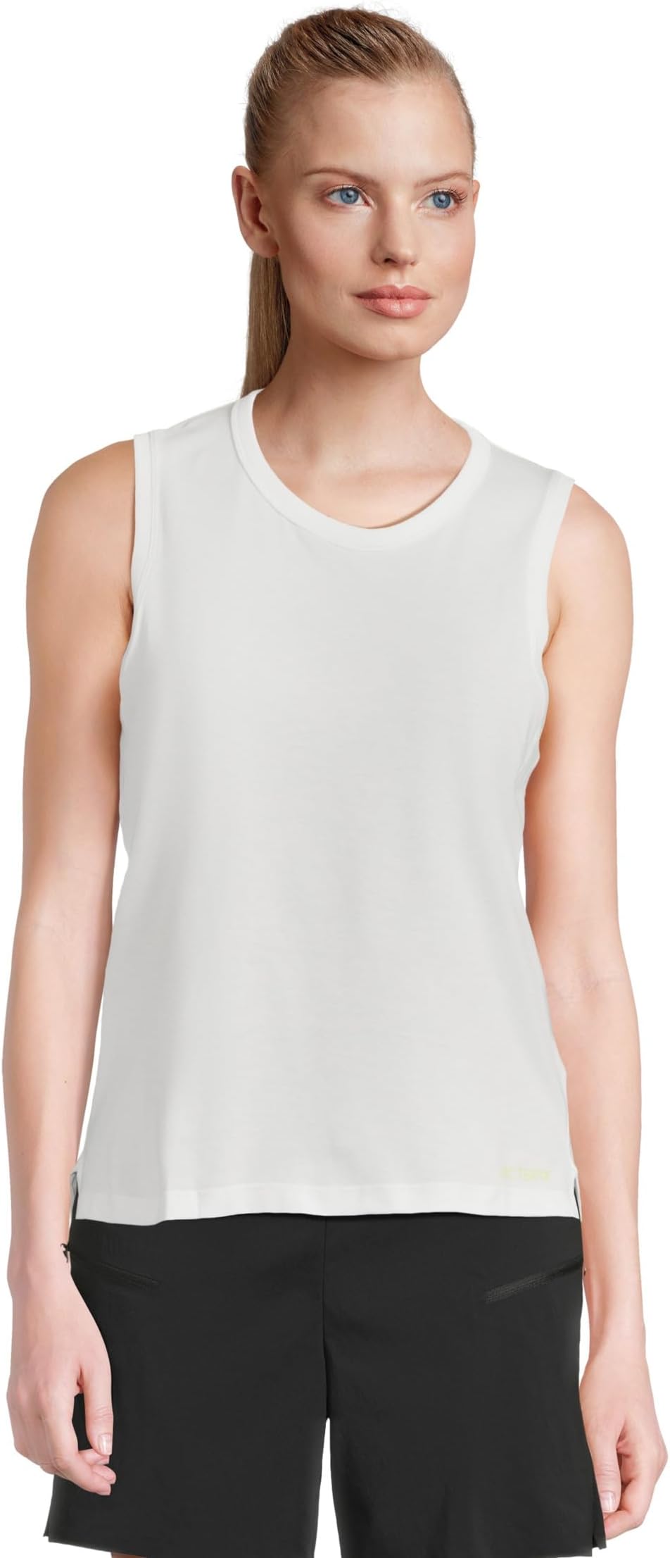

Топ Arc'teryx Kragg SL Cotton Tank Blurred Bird, цвет White Light/Ray