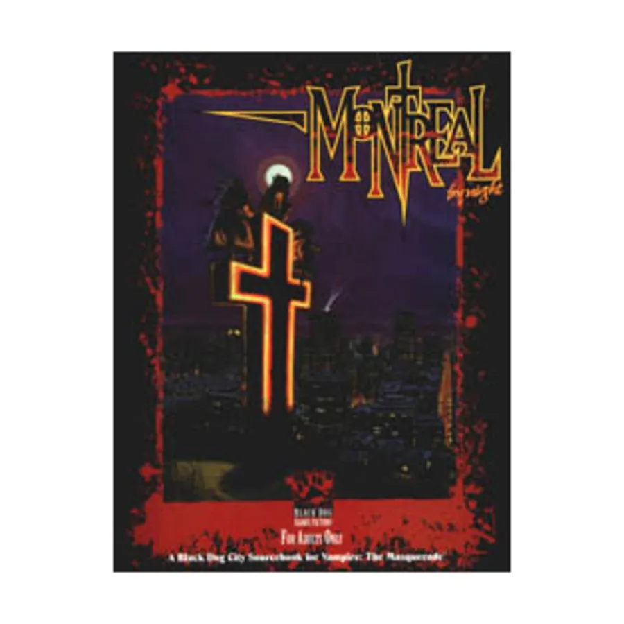 

Montreal by Night, Vampire - The Masquerade - City Books & Miscellaneous, мягкая обложка