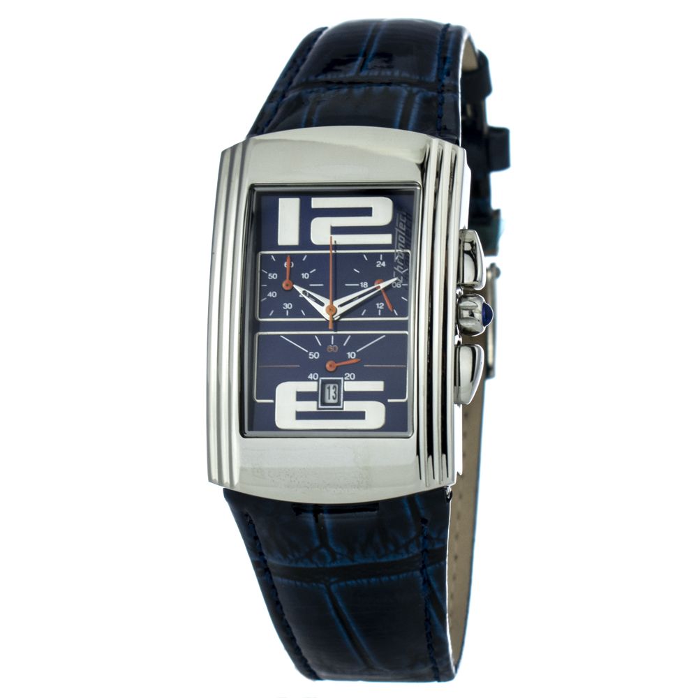 

Часы Chronotech LeatherWatch, синий