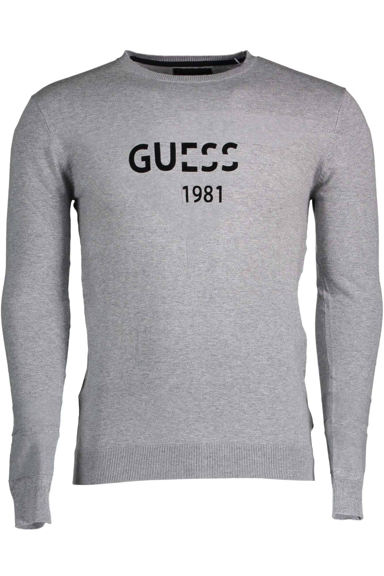 

Серый хлопковый мужской свитер Guess Shoes