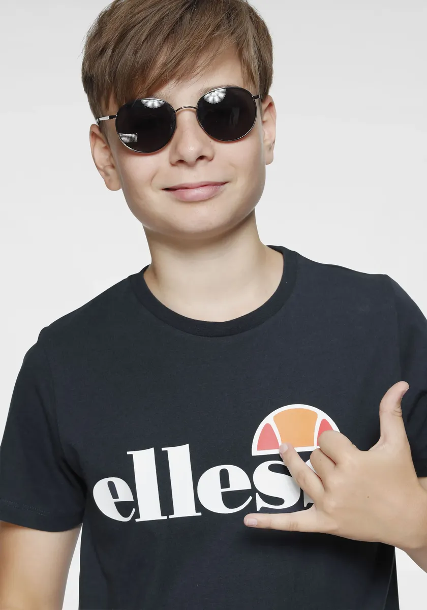 Футболка Ellesse "MALIA TEE JNR- для детей", цвет морской волны — фото 4