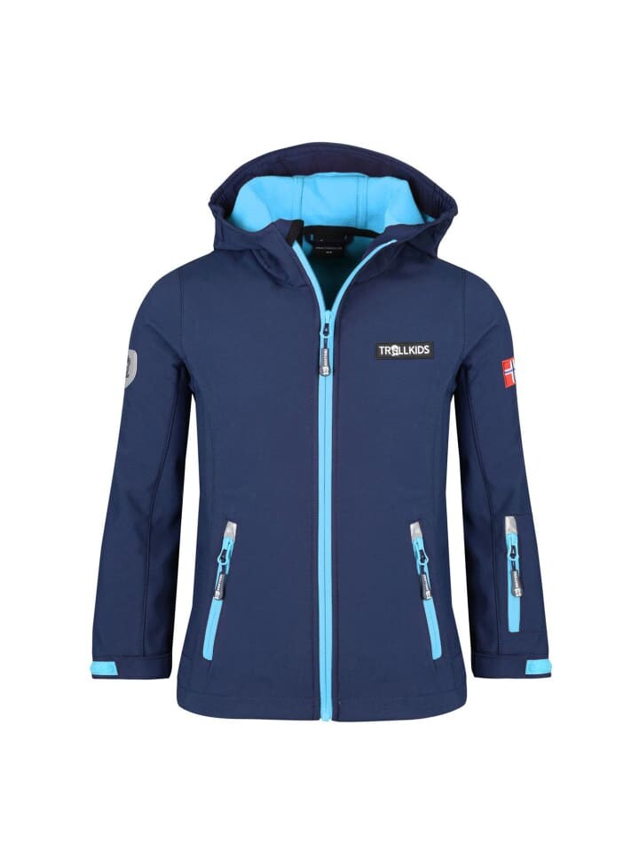 

Куртка Trollkids Oslofjord, цвет navy/blue
