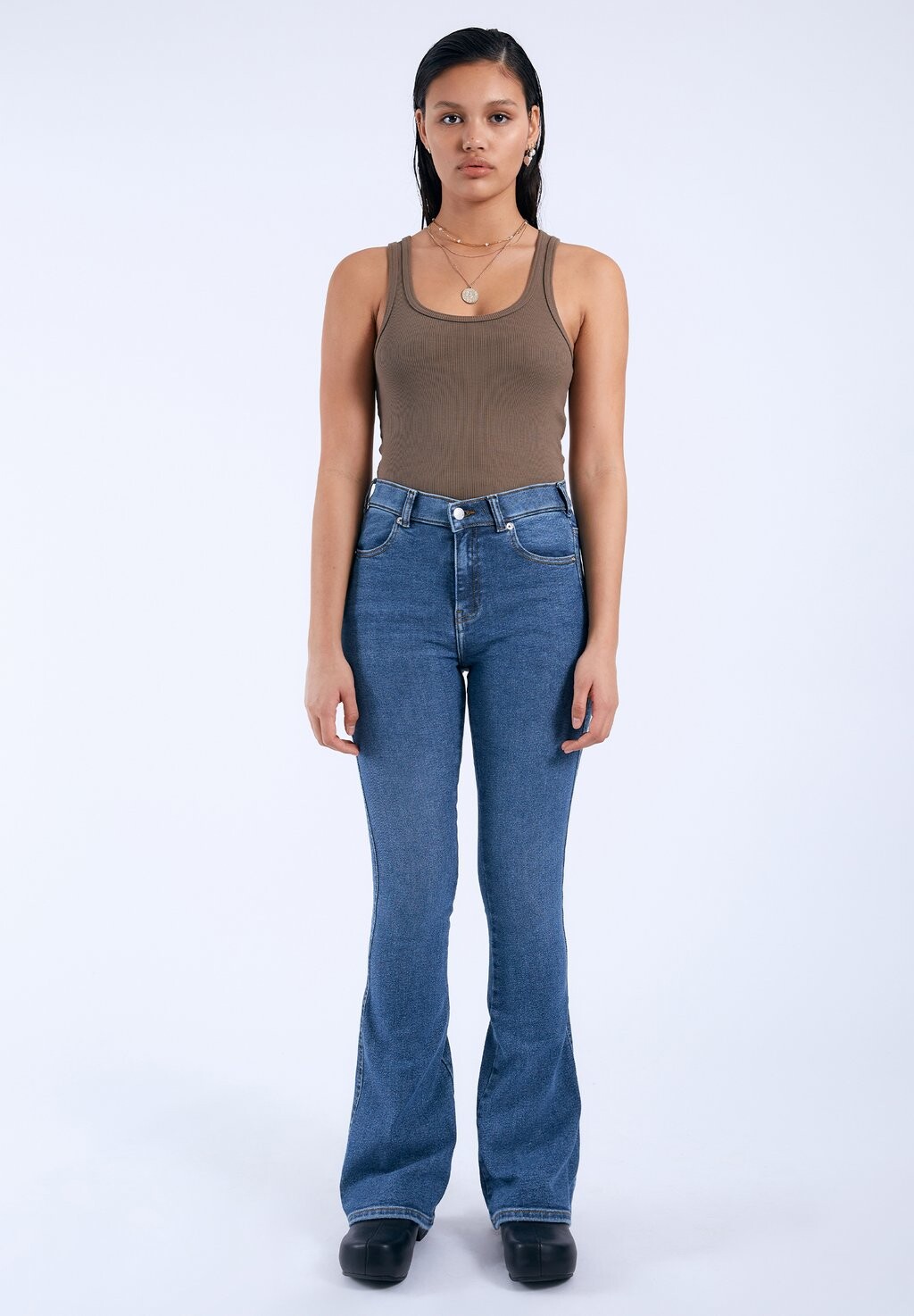

Джинсы Bootcut LEXY FLARE Dr.Denim, синий деним