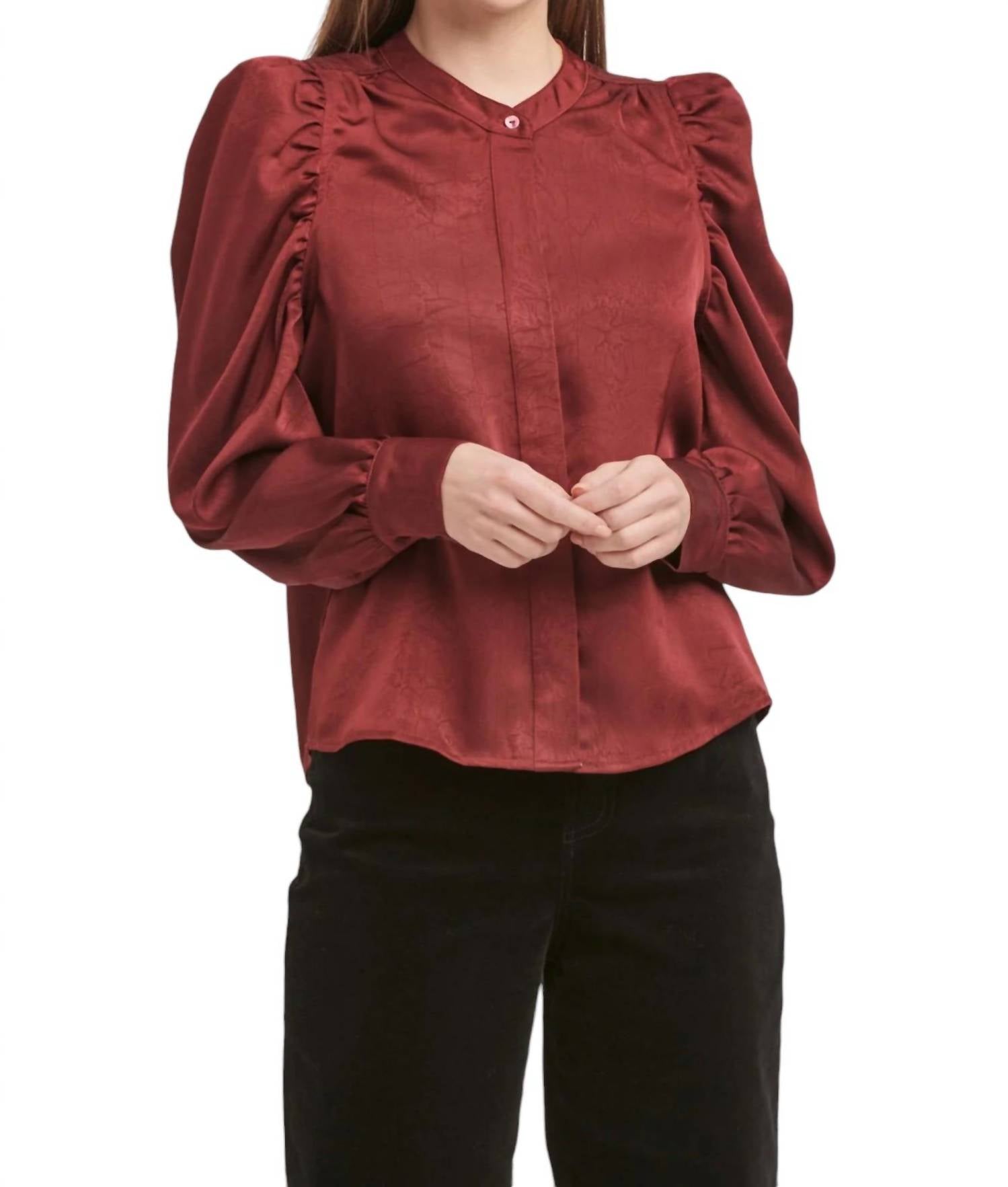 

Топ Lilliana цвета сливы и ягод DEAR JOHN DENIM, цвет plum berry