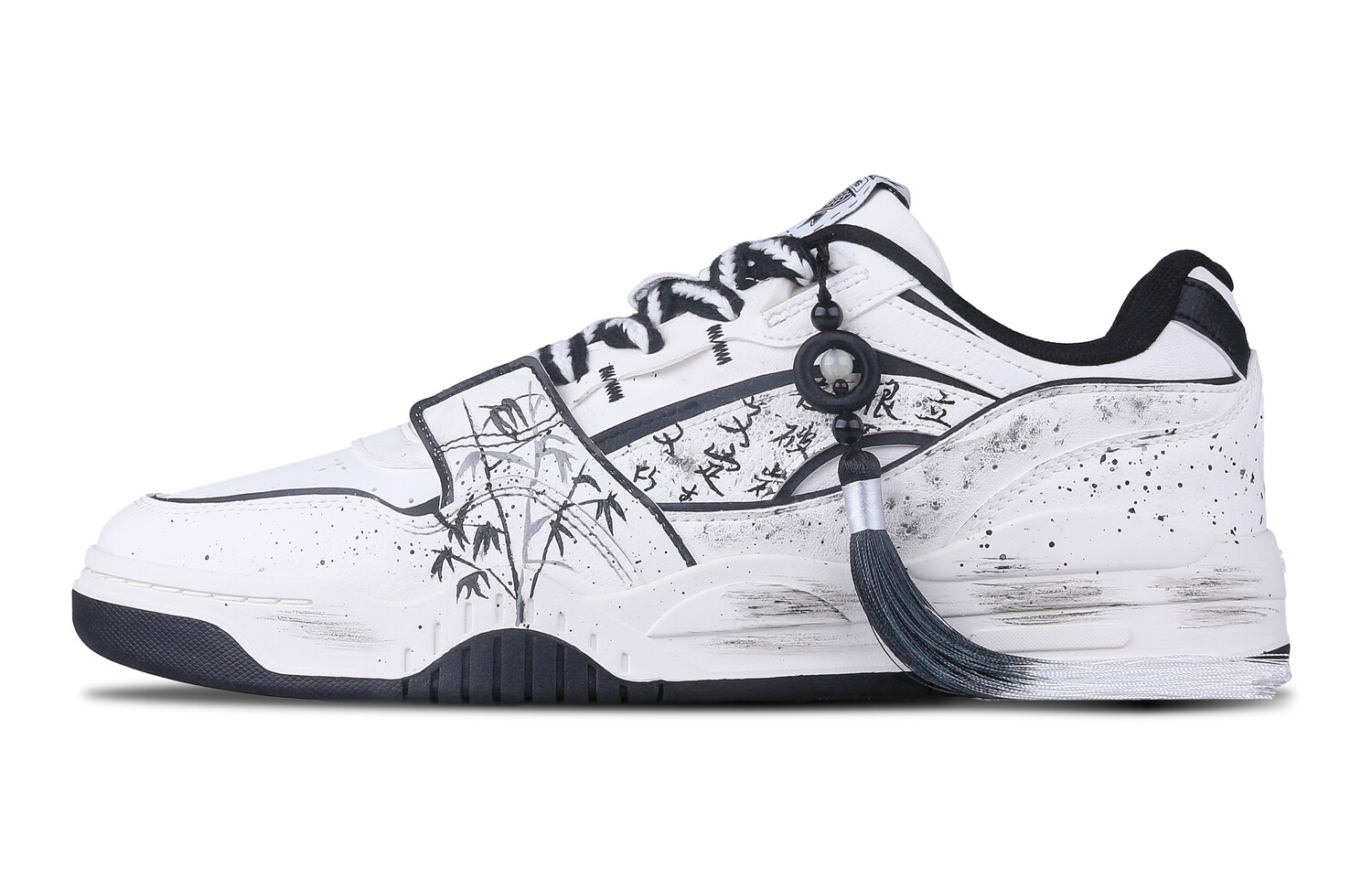 

Кроссовки LINING Skateboarding Shoes Men Low-top White, белый