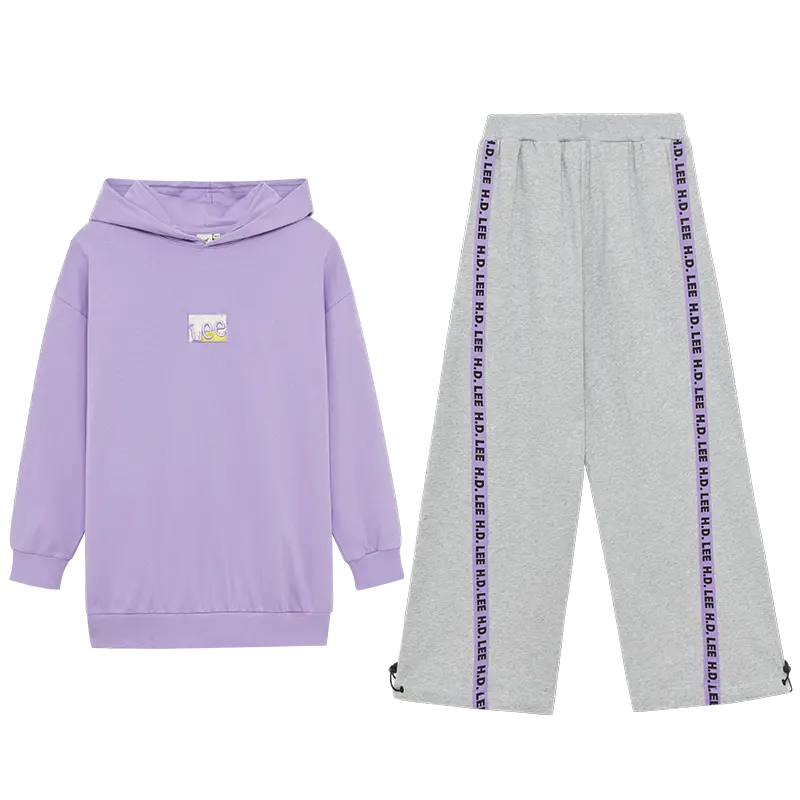 

Детская повседневная спортивная одежда Lee, фиолетовый