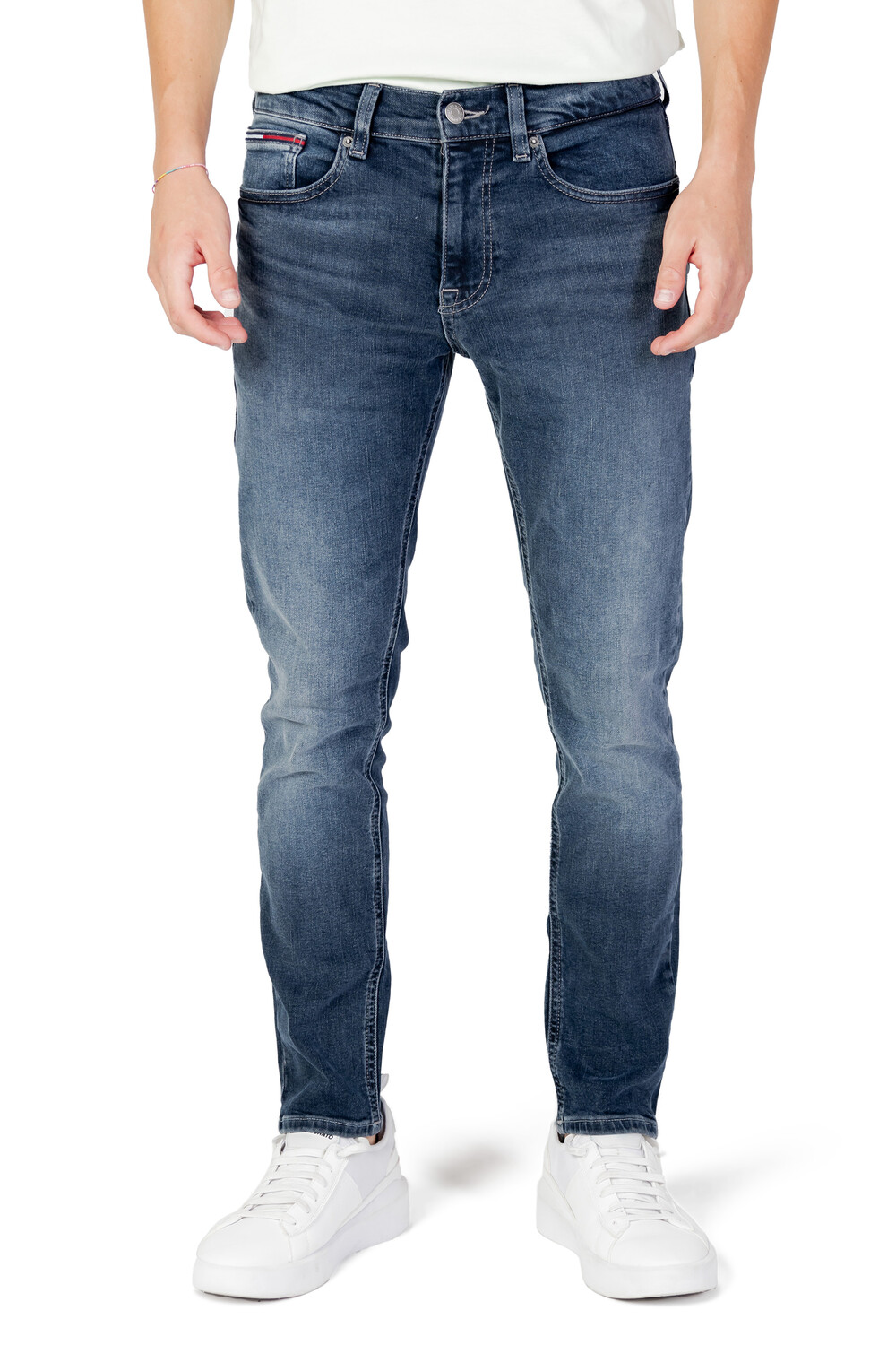 

Джинсы Tommy Jeans зауженные, синий