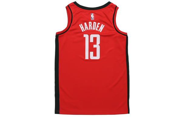 Футболка nba sw 20 houston rockets 13 james harden rockets icon edition 2020 swingman джерси Nike, красный — фото 2