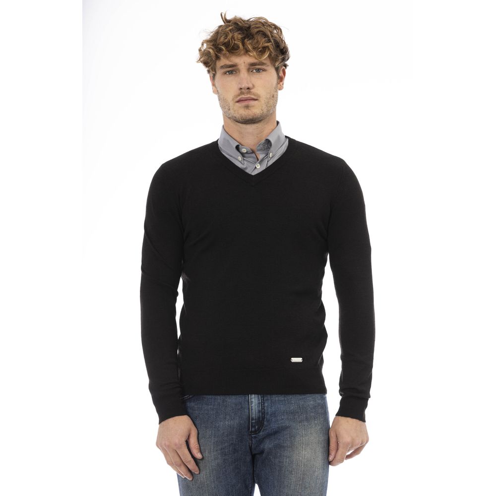

Baldinini Trend Wool Men мужской свитер, черный