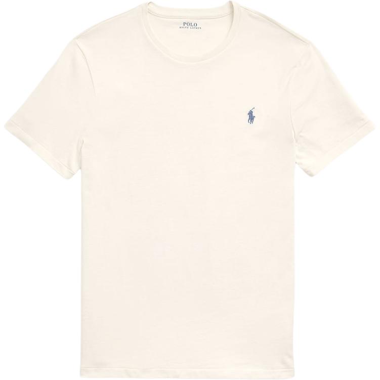 

Футболка поло с вышивкой пони Ralph Lauren, Ecru, Бежевый, Футболка поло с вышивкой пони Ralph Lauren, Ecru