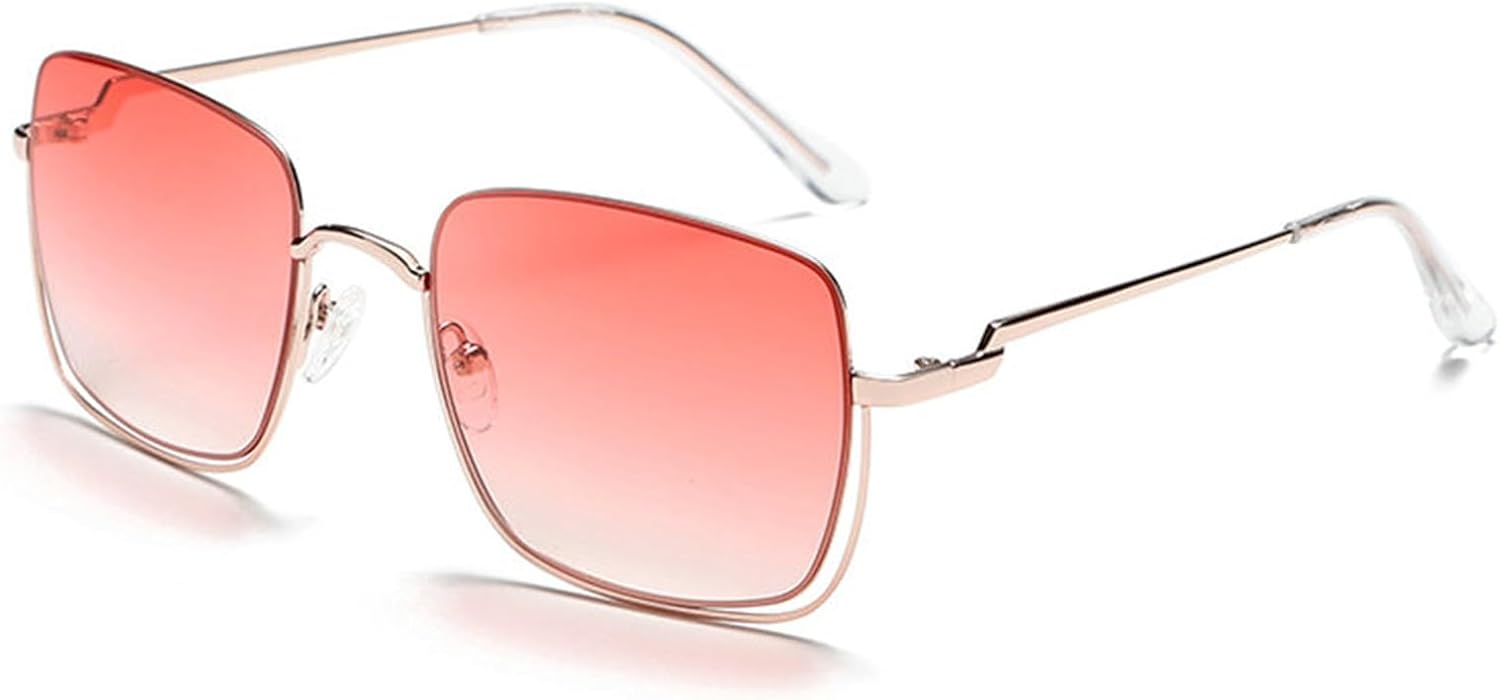 

Винтажные квадратные солнцезащитные очки willochra для женщин и мужчин, 2025 год, роскошные панк-очки, модные очки с ажурной конструкцией, защита от ультрафиолета UV400, C1