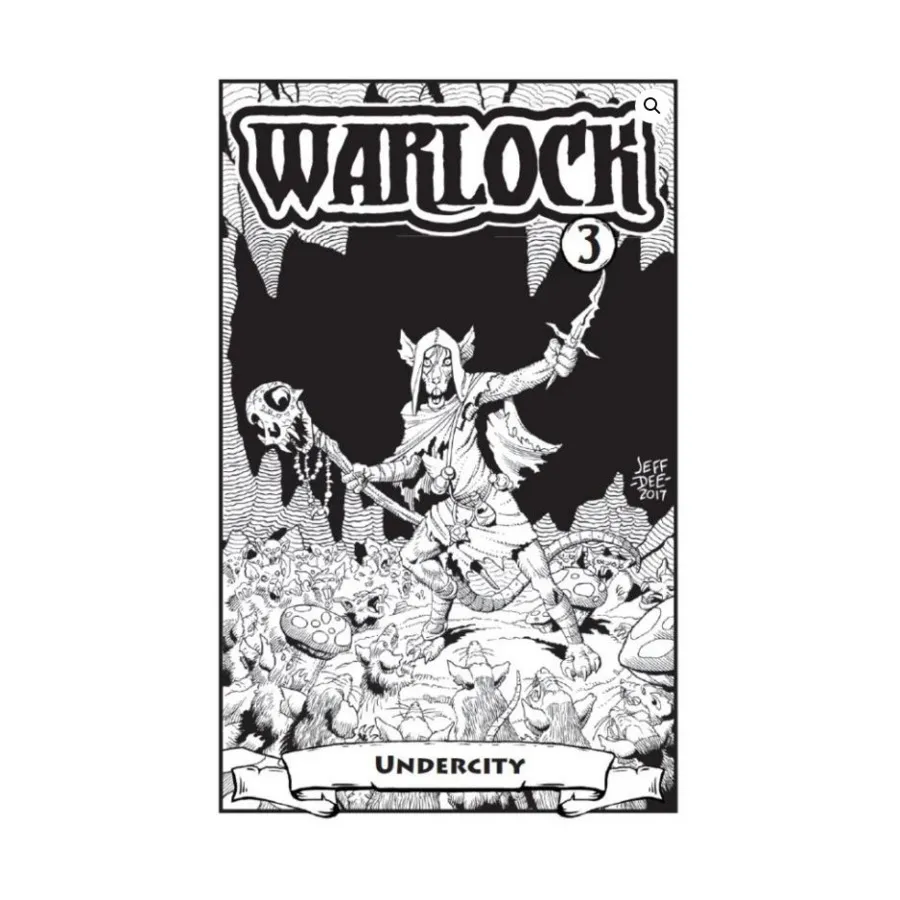 

Warlock #3 - Undercity, 5th Edition Dungeons & Dragons (Kobold Press), мягкая обложка