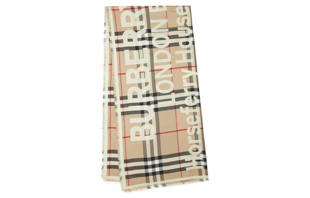 

Шерстяной шарф Burberry для женщин