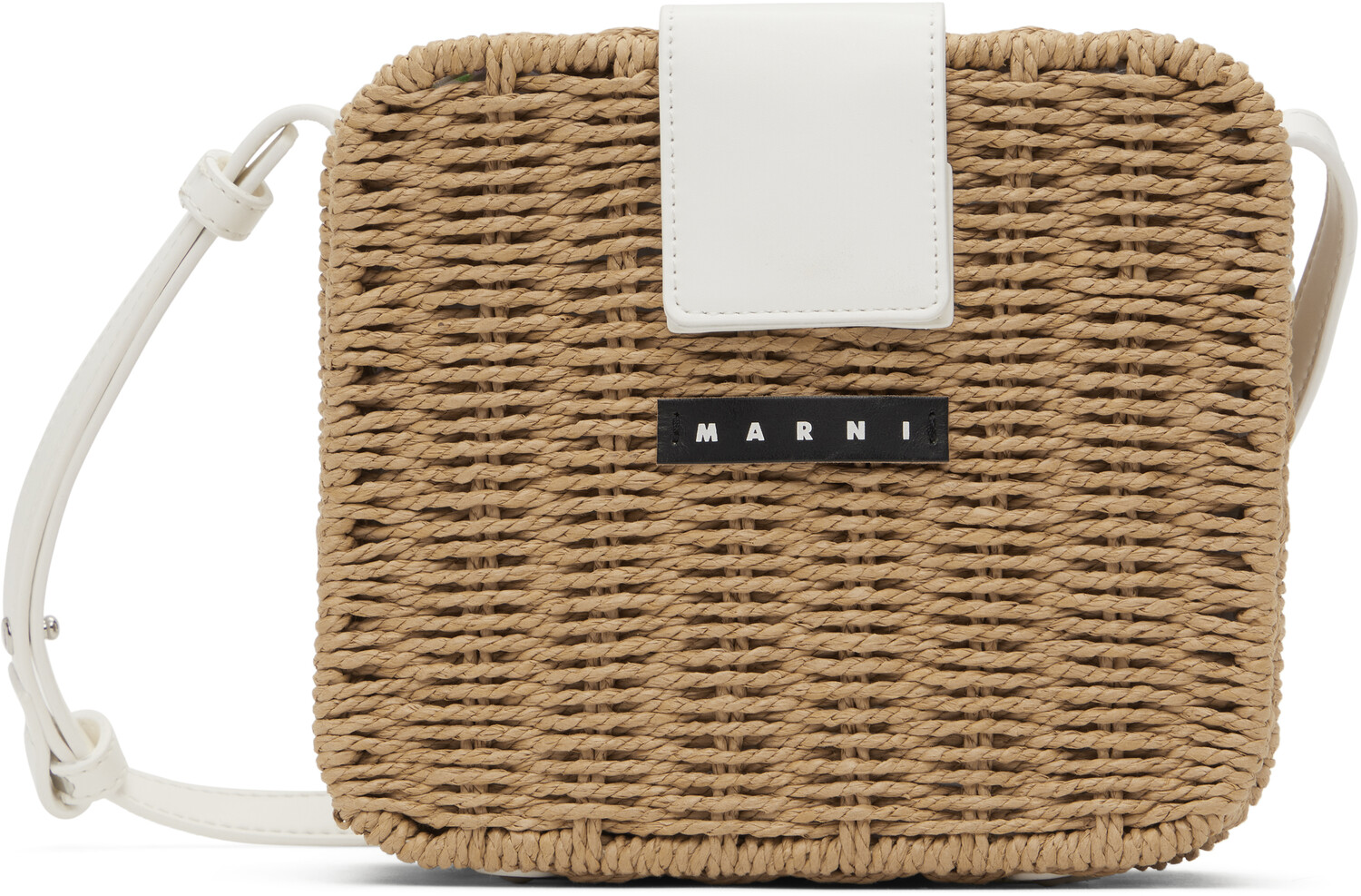 

Детская бежево-белая сумка для пикника Marni