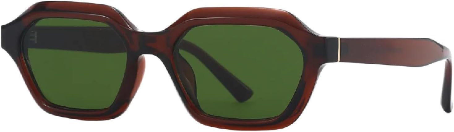 

Солнцезащитные очки с защитой от УФ-излучения UV400 | Маленькая оправа в стиле панк с градиентом | Для женщин и мужчин, для занятий спортом на открытом воздухе и вождения DSVIGF, C3