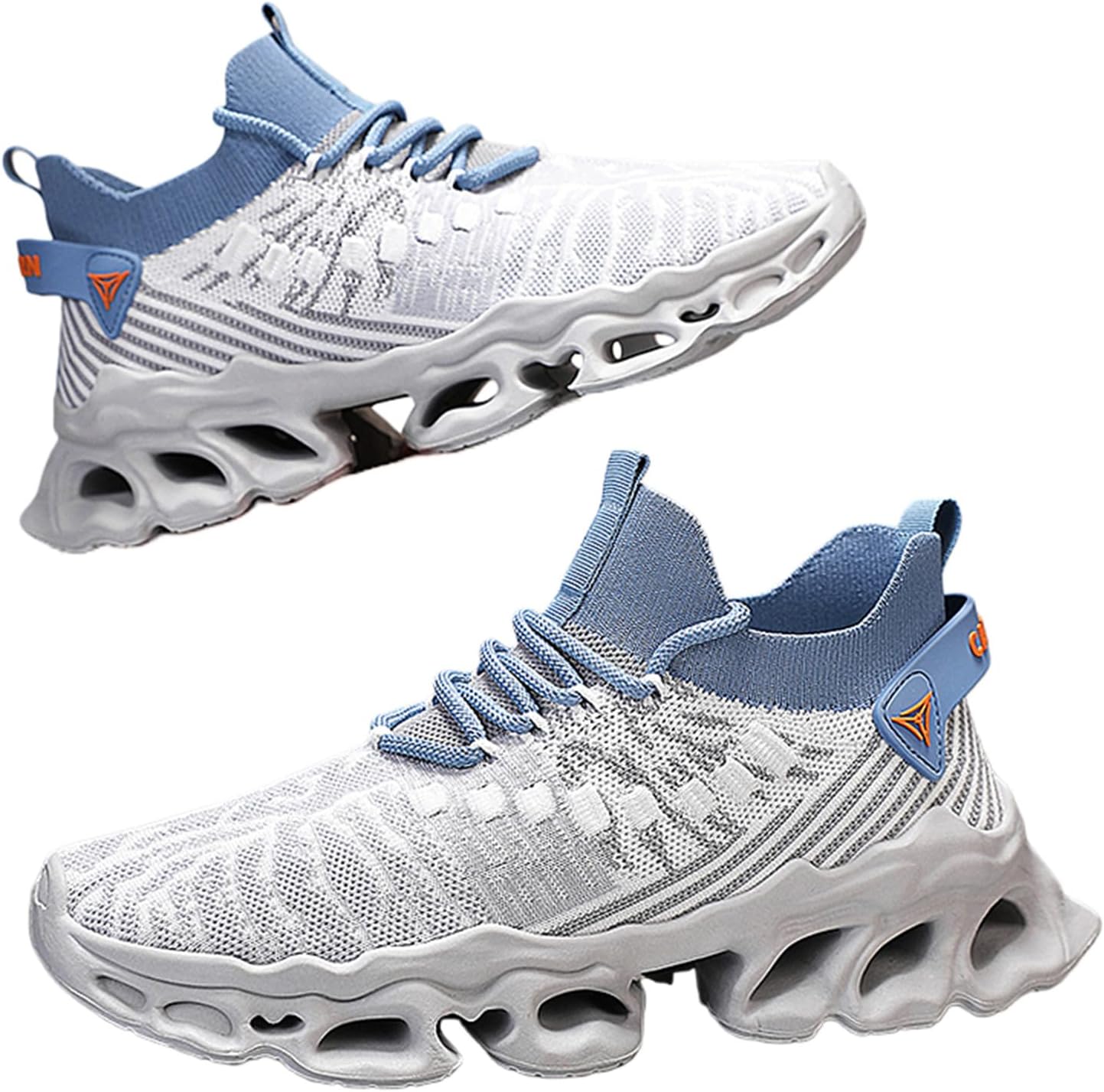 

Мужские модные кроссовки, повседневная обувь для ходьбы, легкие беговые кроссовки с амортизацией, спортивные кроссовки Spwagym, белый