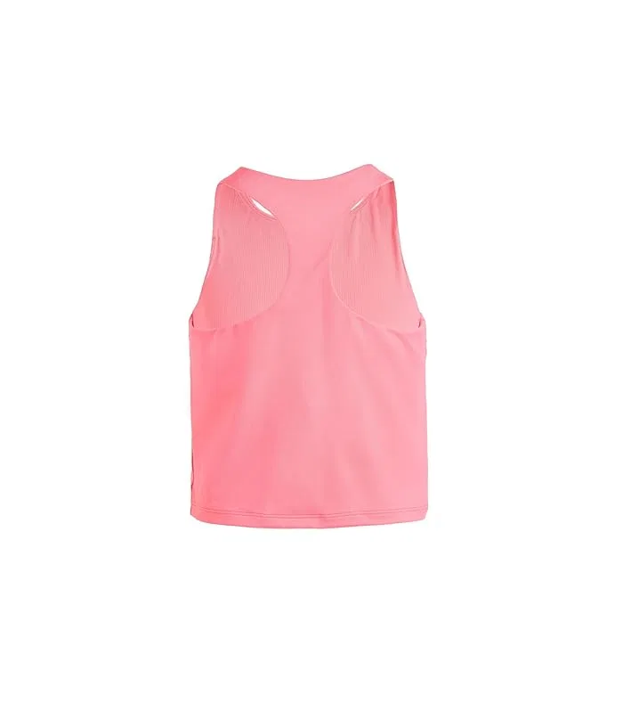 Топ Motion Crop Tank Under Armour Kids, Bittersweet Pink/Posh Pink — фото 2