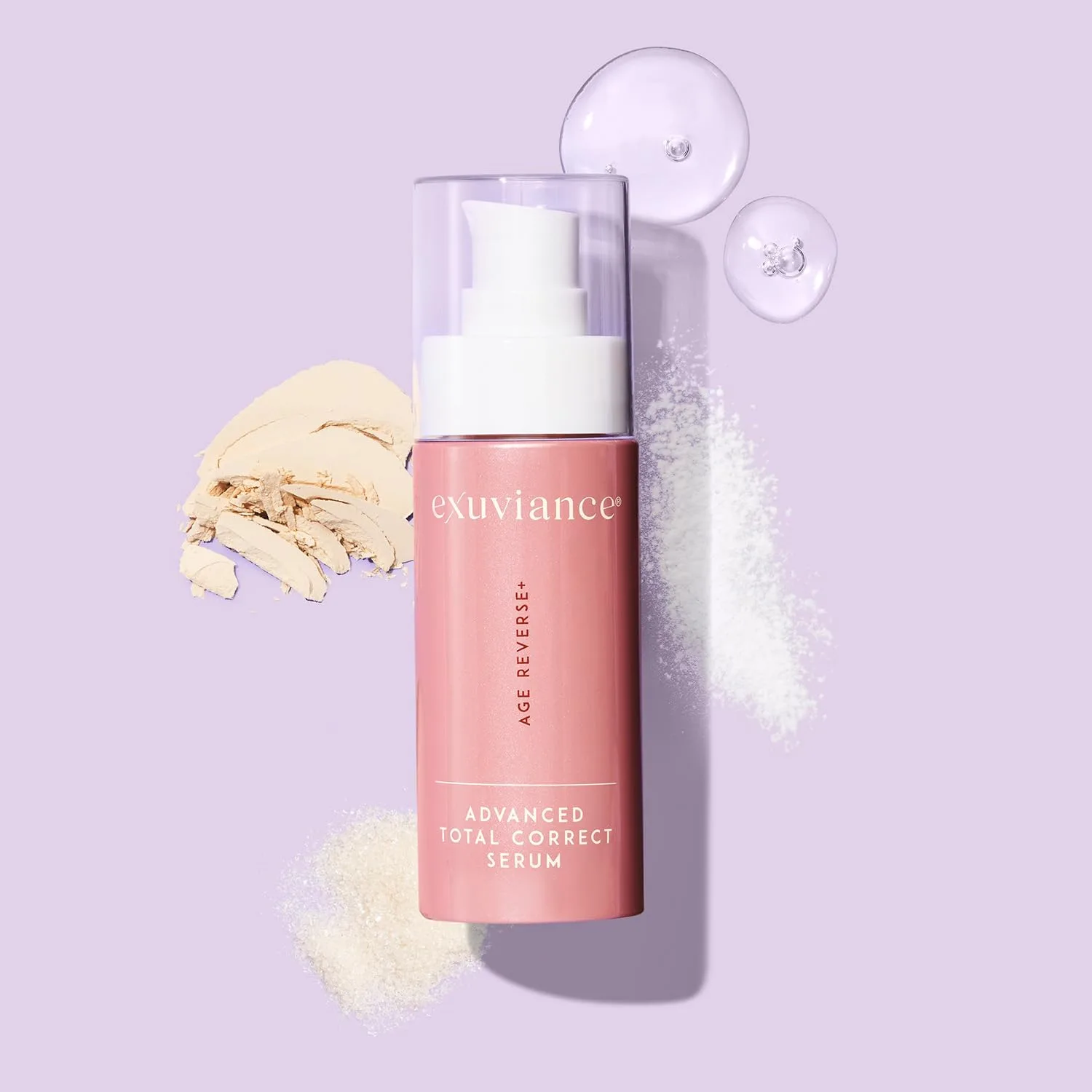 Сыворотка Exuviance — AGE REVERSE+ Advanced Total Correct Firming Antiaging Face Serum для тонких линий и, 30 мл — фото 3
