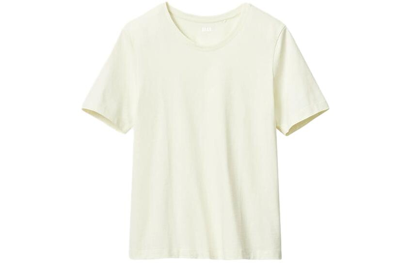 

Футболка U Collection женская кремовая Uniqlo
