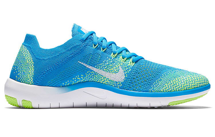 

Кроссовки женские Free Focus Flyknit 2 с низким верхом, синие/зеленые/белые Nike