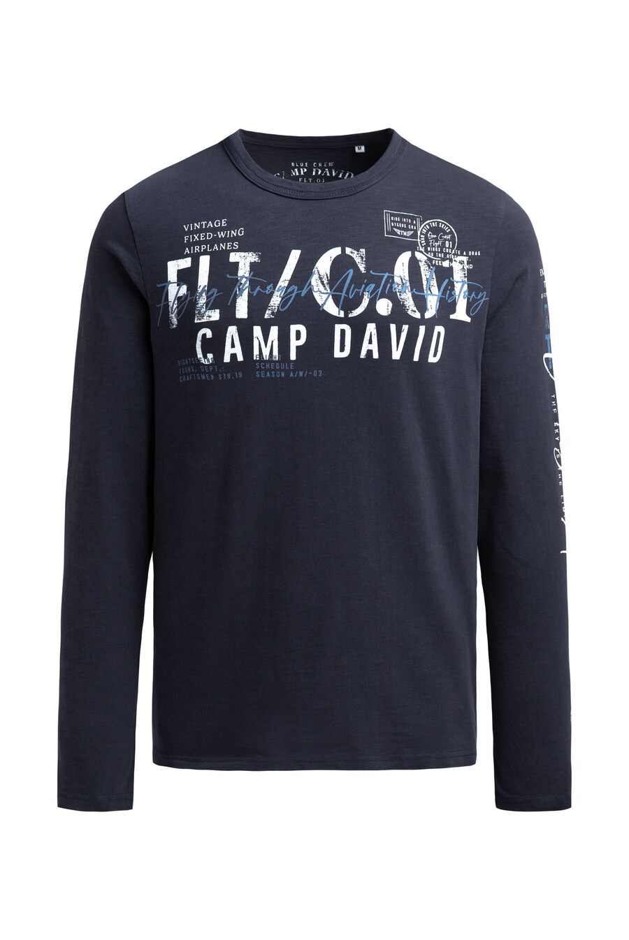 

Футболка CAMP DAVID, Blue/marine blue
