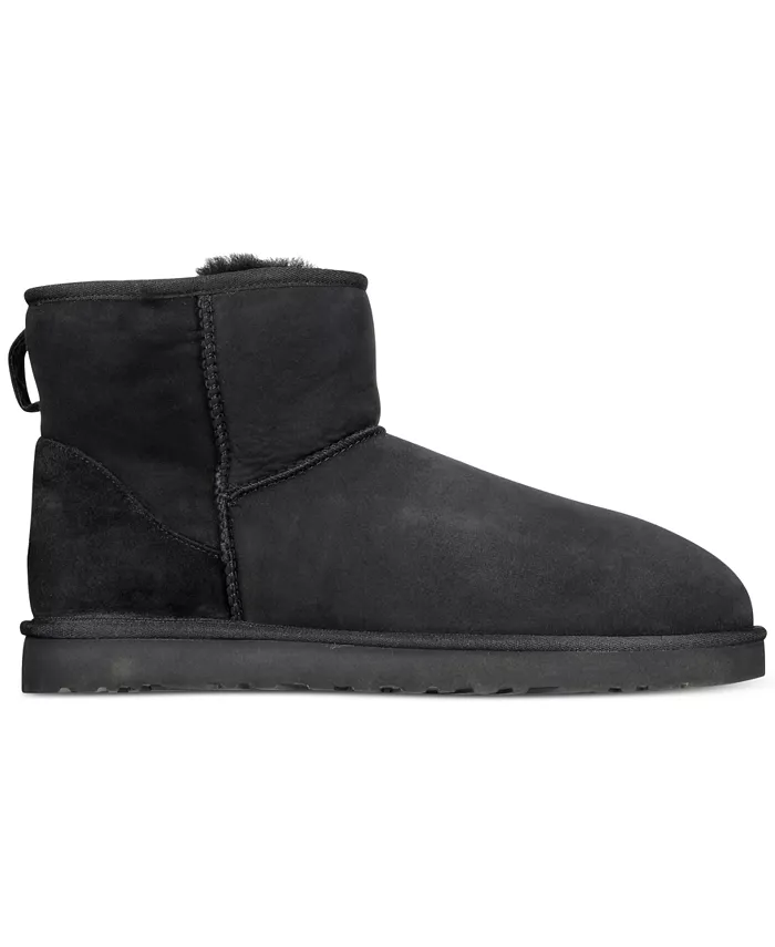 Мужские угги UGG® классические замшевые, черный — фото 2