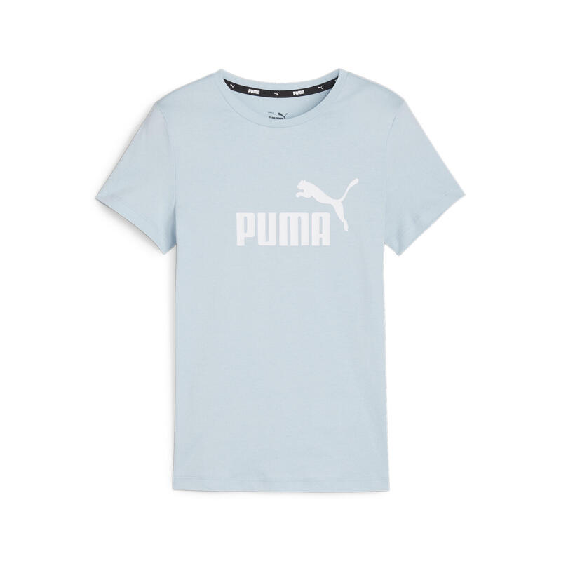 

Футболка Essentials с логотипом для девочек PUMA Turquoise Surf Blue