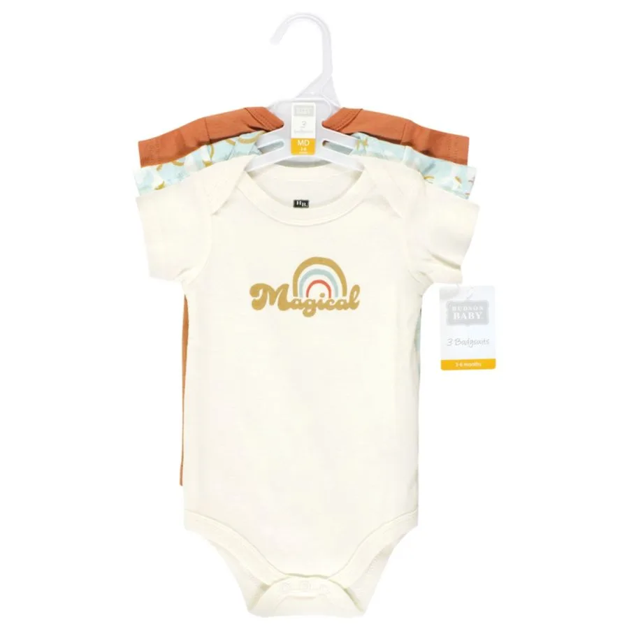 Комплект из 3 хлопковых боди Hudson Baby, Magical Rainbow 3-Pack — фото 2