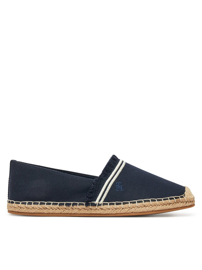 Эспадрильи Fringe Canvas Closed Espadrille FW0FW08881 Tommy Hilfiger, синий