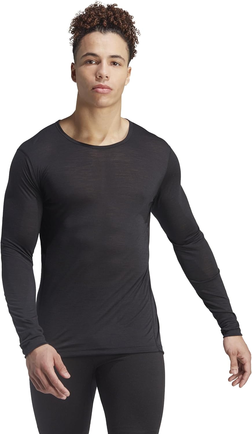 

Мужская футболка с длинным рукавом Adidas DKG68 Xx60 Merino 150, термобелье, черный