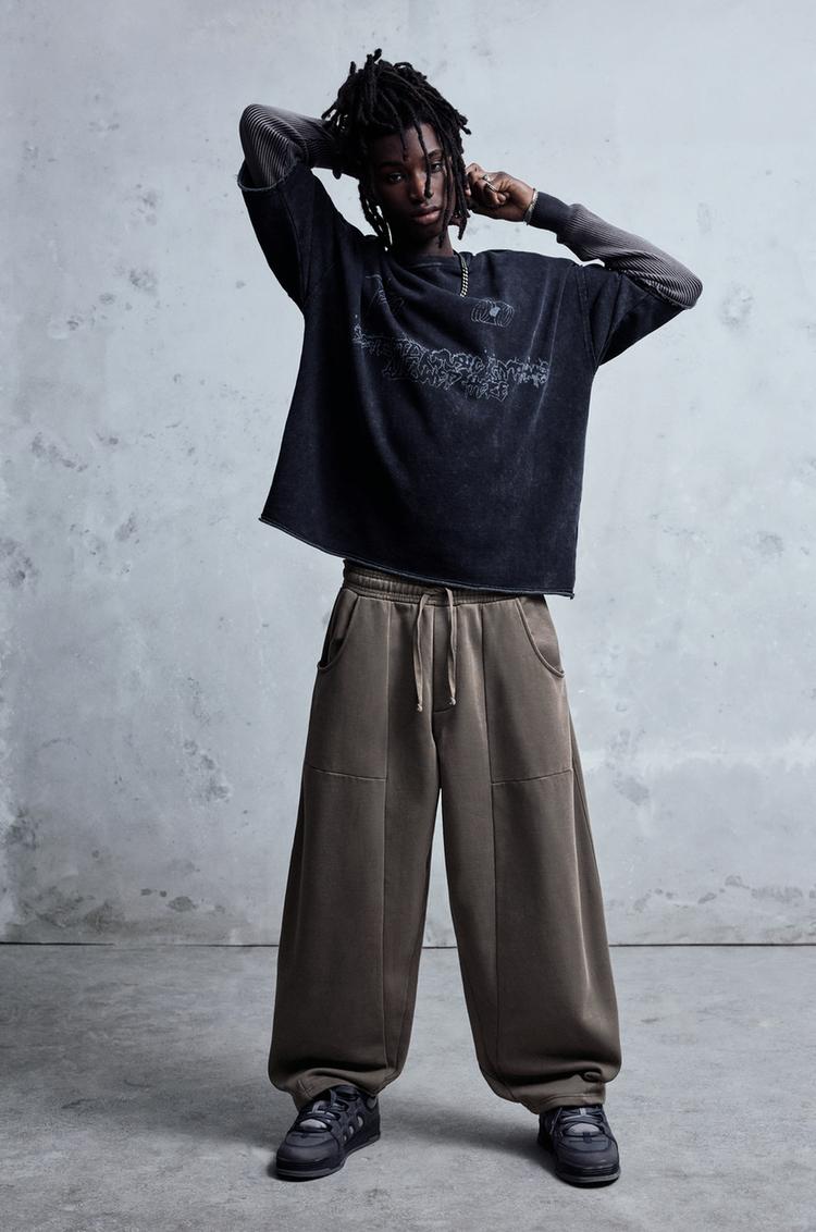 

Штаны для спортивного костюма Stwd Pull And Bear, серый