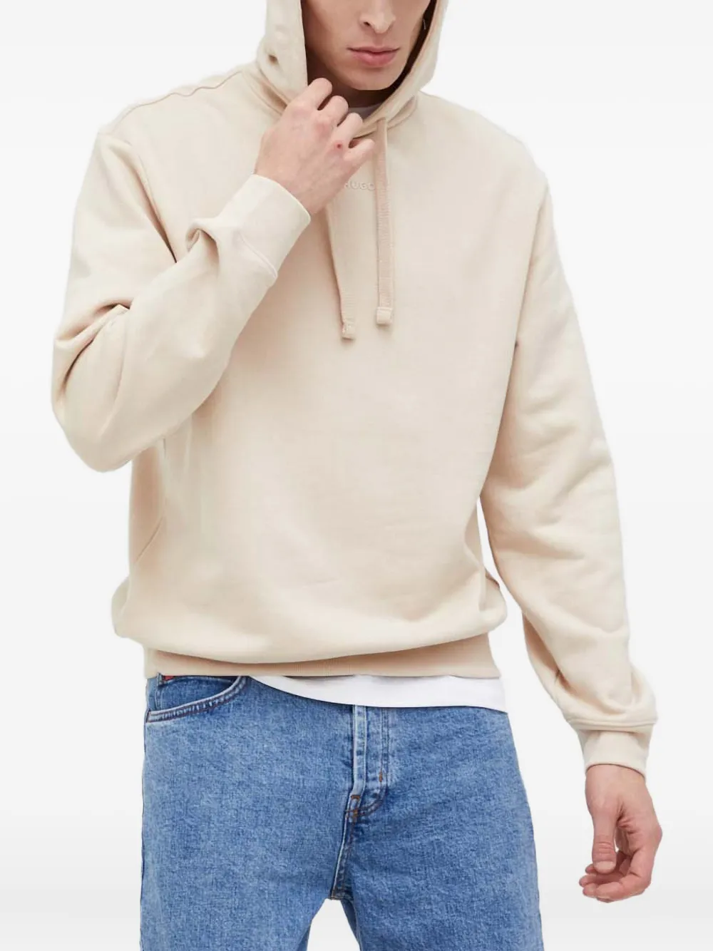 

Худи с логотипом Hugo, нейтральный