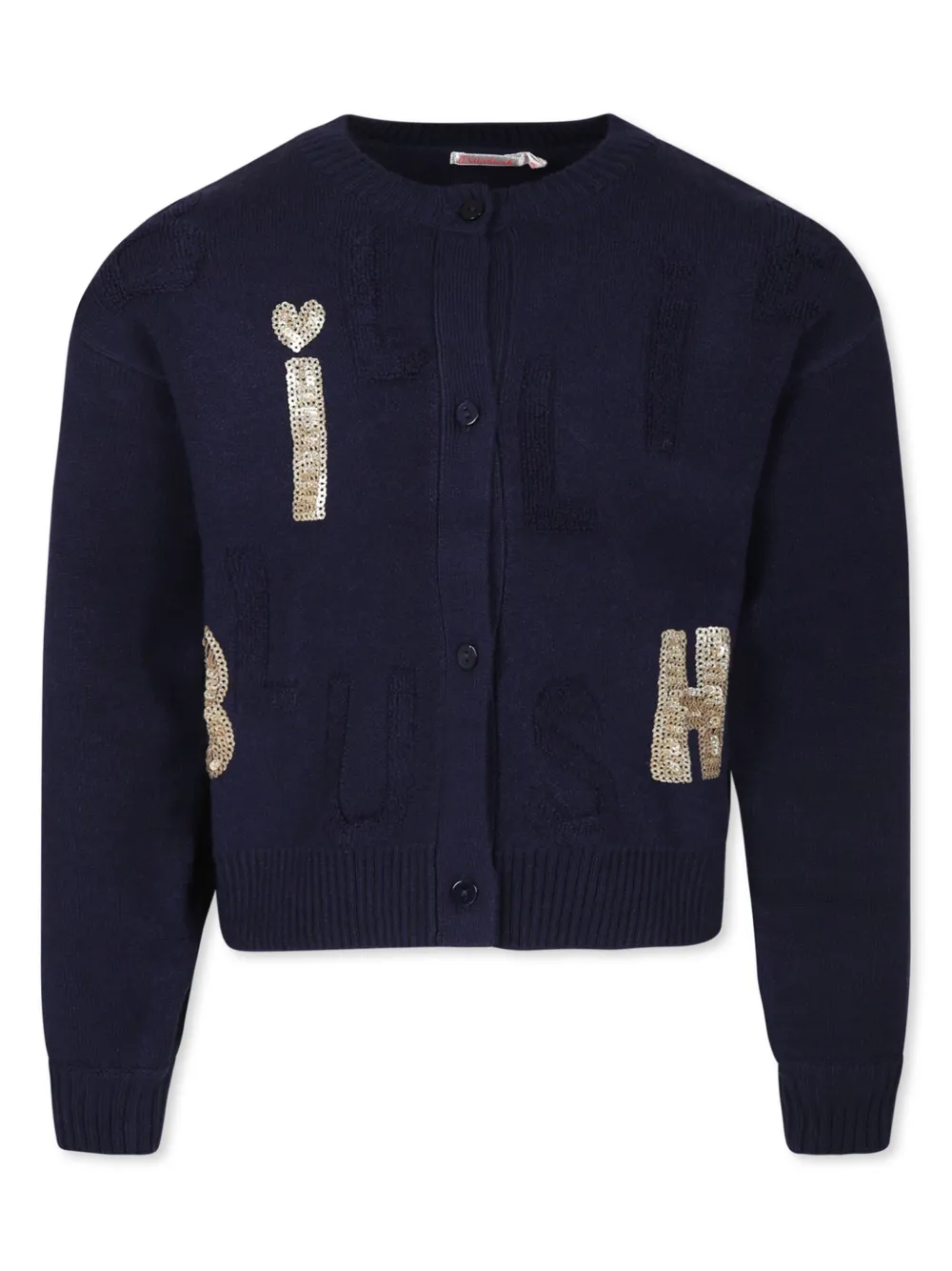 

Кардиган с пайетками Billieblush, синий