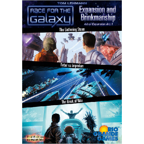 

Настольная игра Race For The Galaxy: Expansion And Brinkmanship – The Gathering Storm