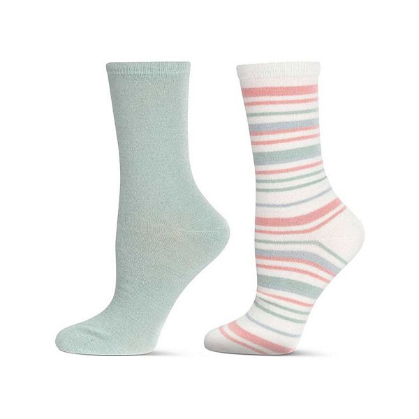 

Женские носки 2 пары, кашемировый микс Memoi, Green