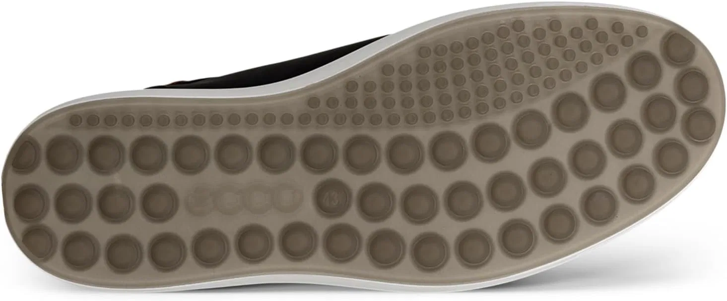 Мужские низкие кроссовки ECCO Soft 7, Black — фото 4