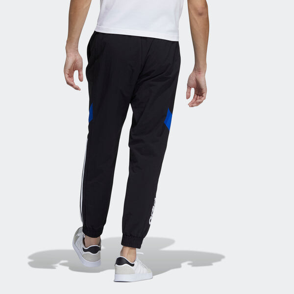 Спортивные штаны adidas neo M Cs Wvn Tp 2 Logo Woven Athletics Sports Pants Black, черный — фото 3
